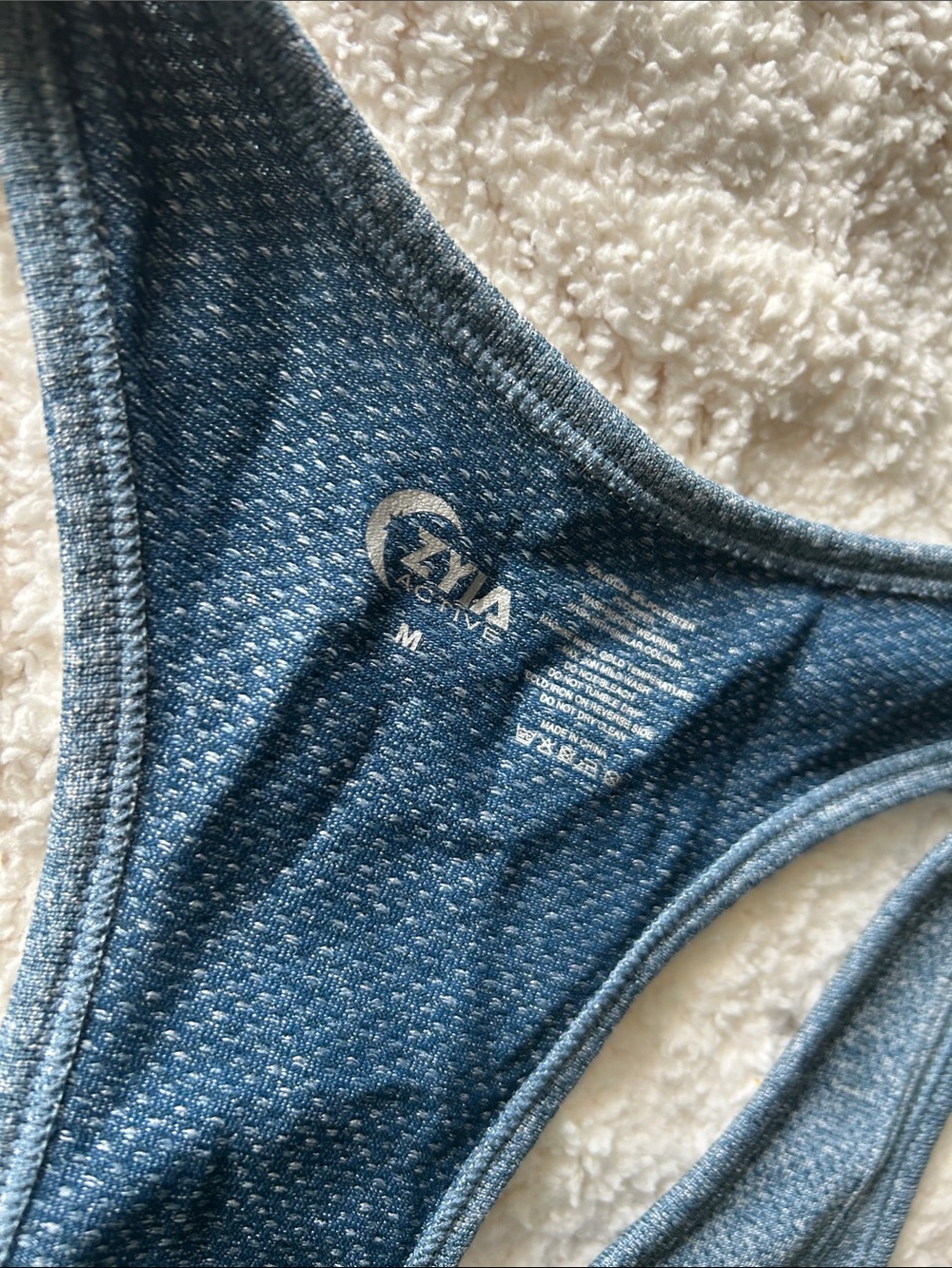 Zyia blue copper Tank size M - Picture 2 of 2